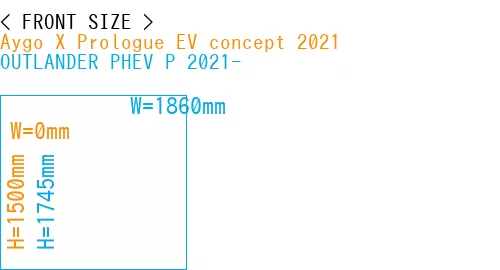 #Aygo X Prologue EV concept 2021 + OUTLANDER PHEV P 2021-